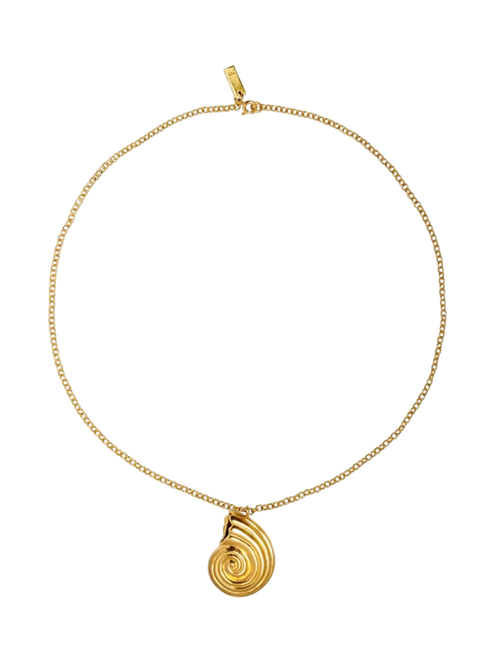 Bast necklace gold 