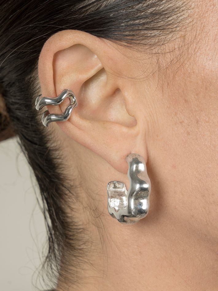 Paule ear cuff silver