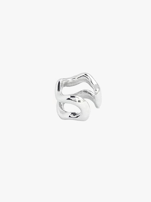 Paule ear cuff silver photo