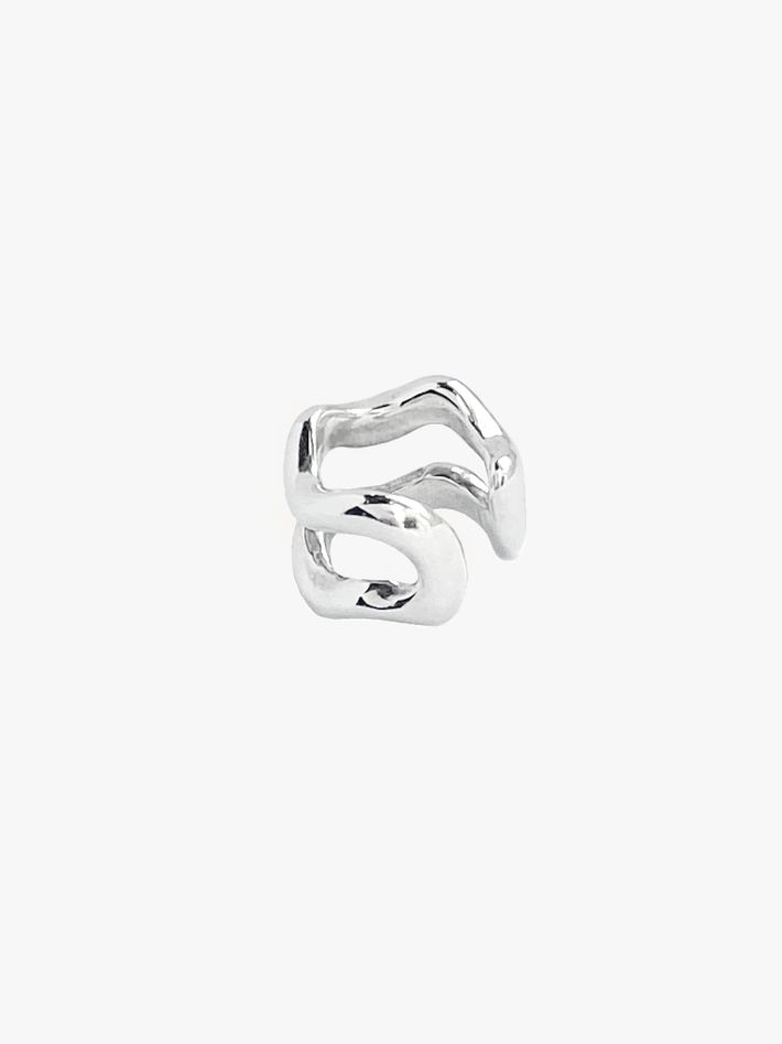 Paule ear cuff silver