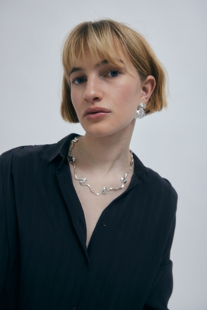 Simone necklace silver