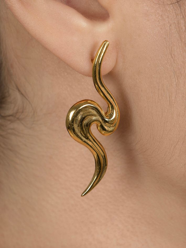 Simone earrings gold
