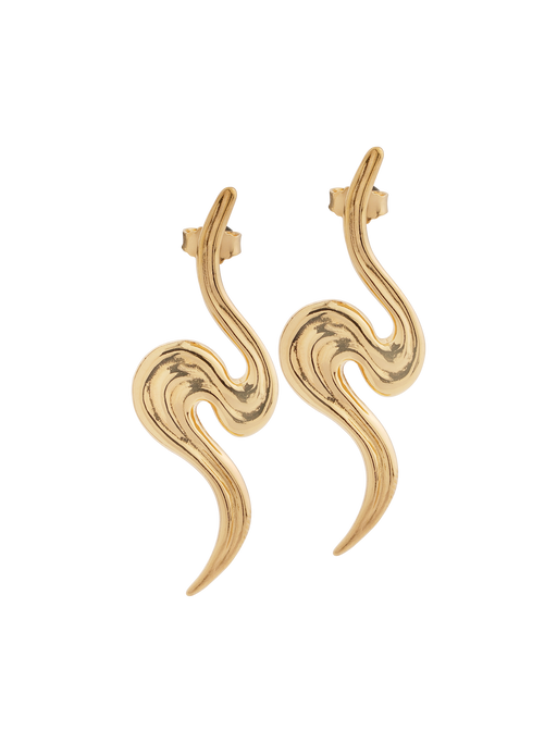 Simone earrings gold photo