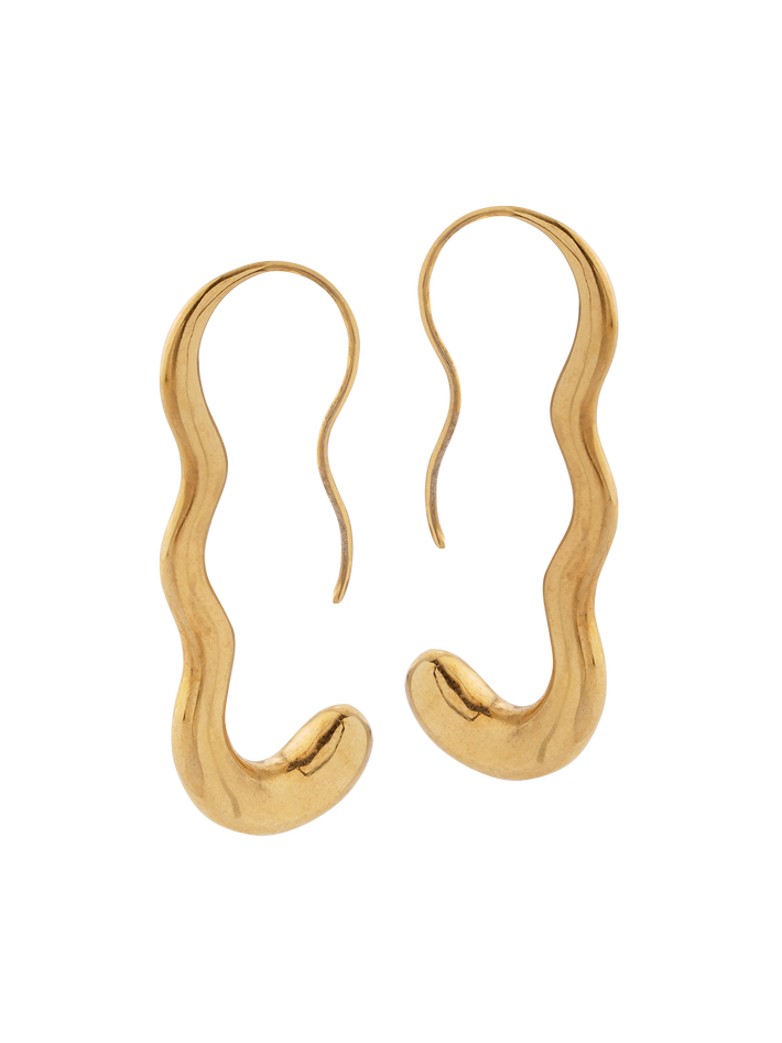 Barbara hoops gold