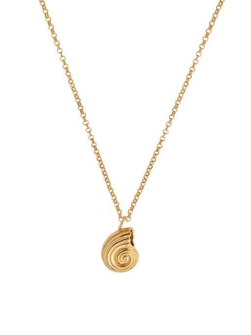 Bast necklace mini gold  photo