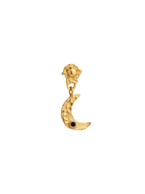 Pulette single earring in gold vermeil photo