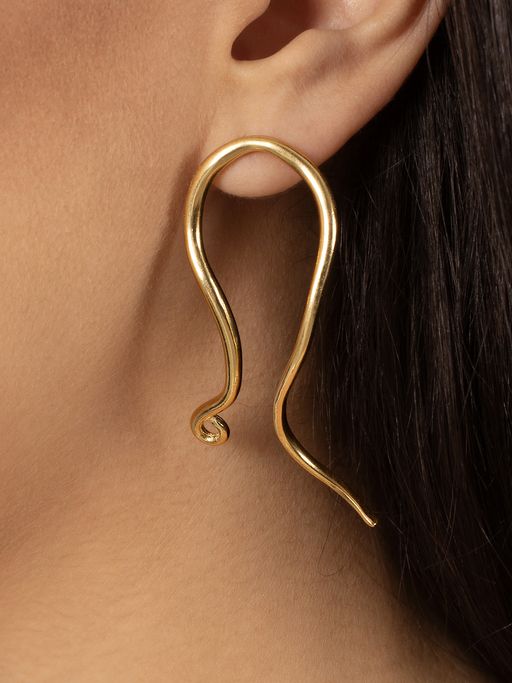 Root earrings photo