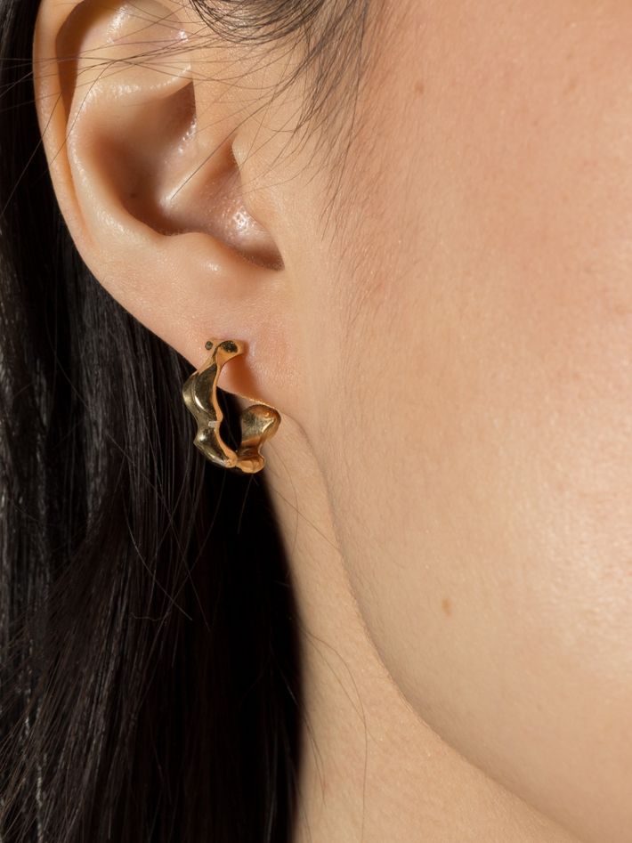 The wave glissade earrings