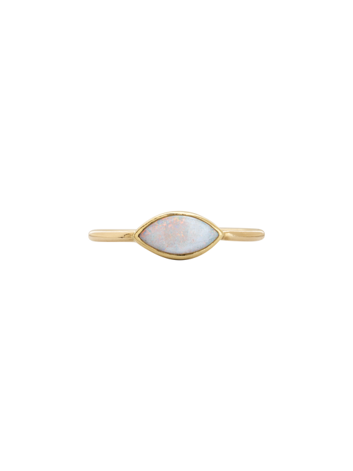 Marquise opal ring photo