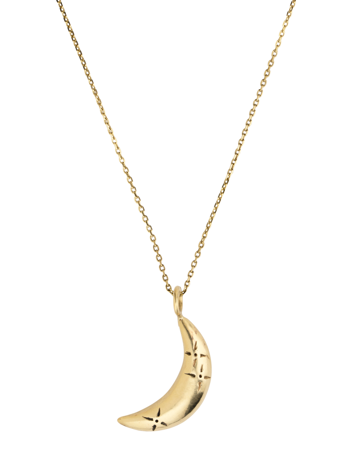 Night moon necklace