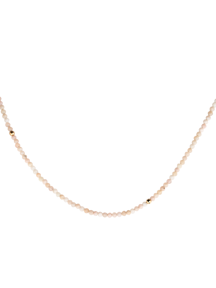 Pink Opal necklace