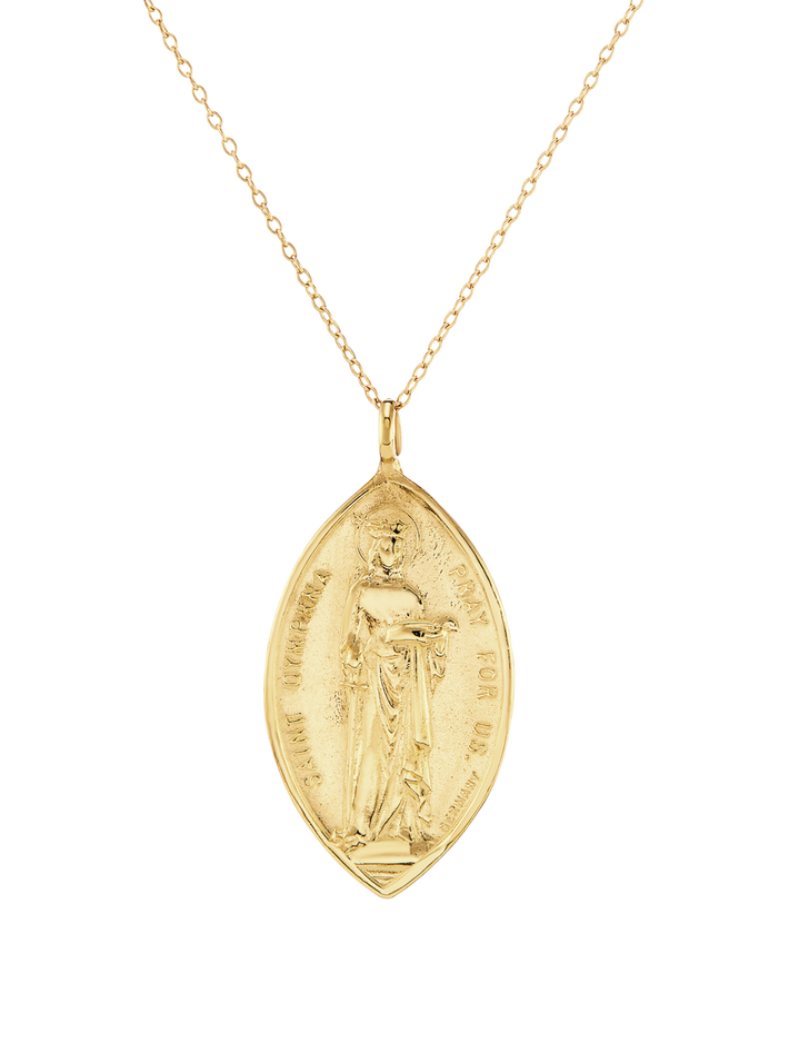 St. dymphna necklace