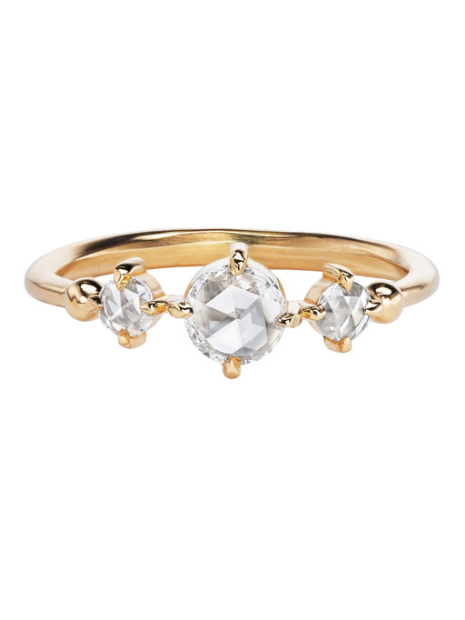 scylla ring, rose cut photo