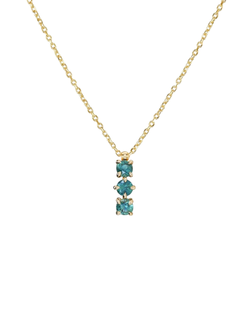 rae necklace, sapphire photo