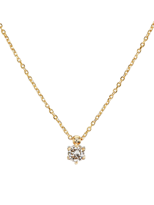 Astor necklace with champagne diamond photo