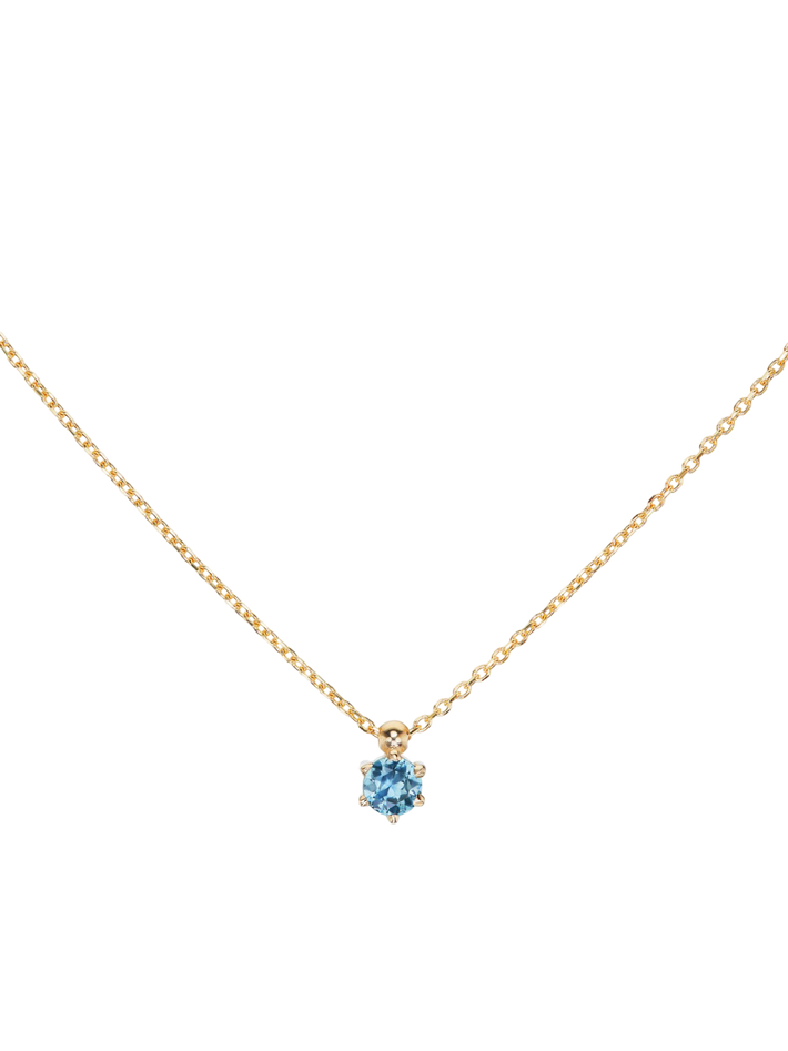 Astor necklace with sapphire