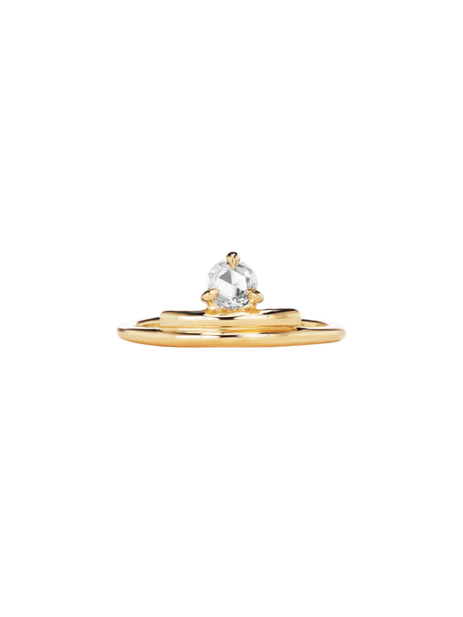 Leroux solitaire with diamond photo