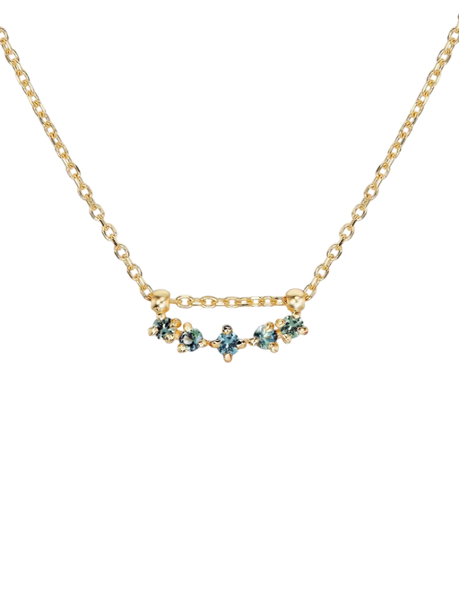 cascade necklace, sapphire photo