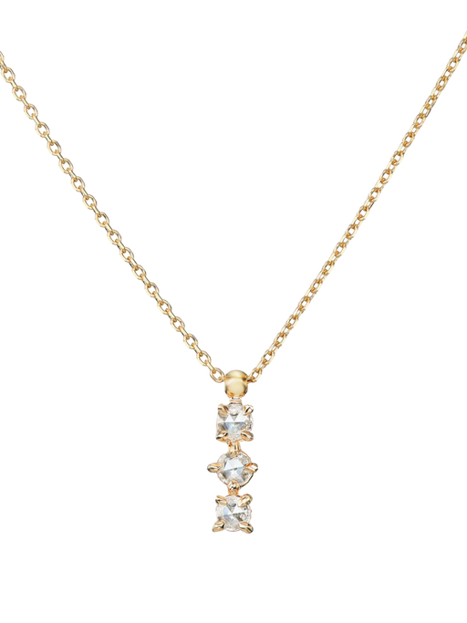 Rae necklace with white diamonds photo
