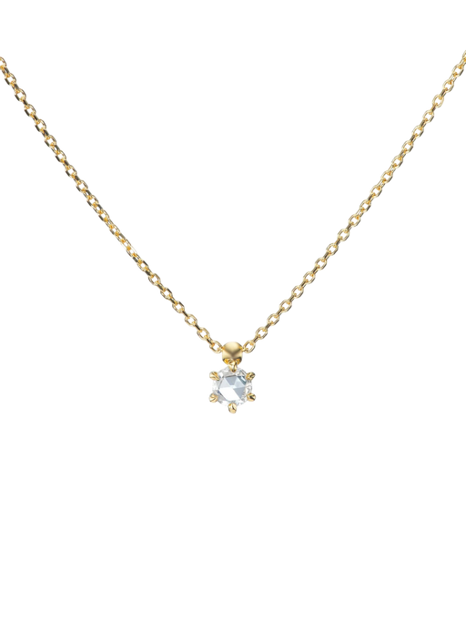 astor necklace, rose cut photo