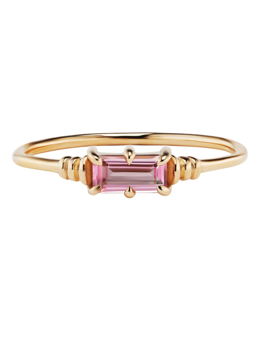vela ring, pink tourmaline photo