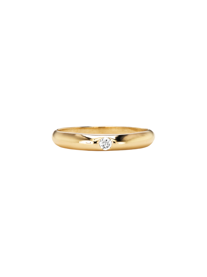 Diamond barnes ring