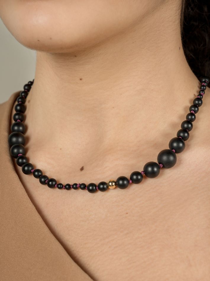 Onyx necklace