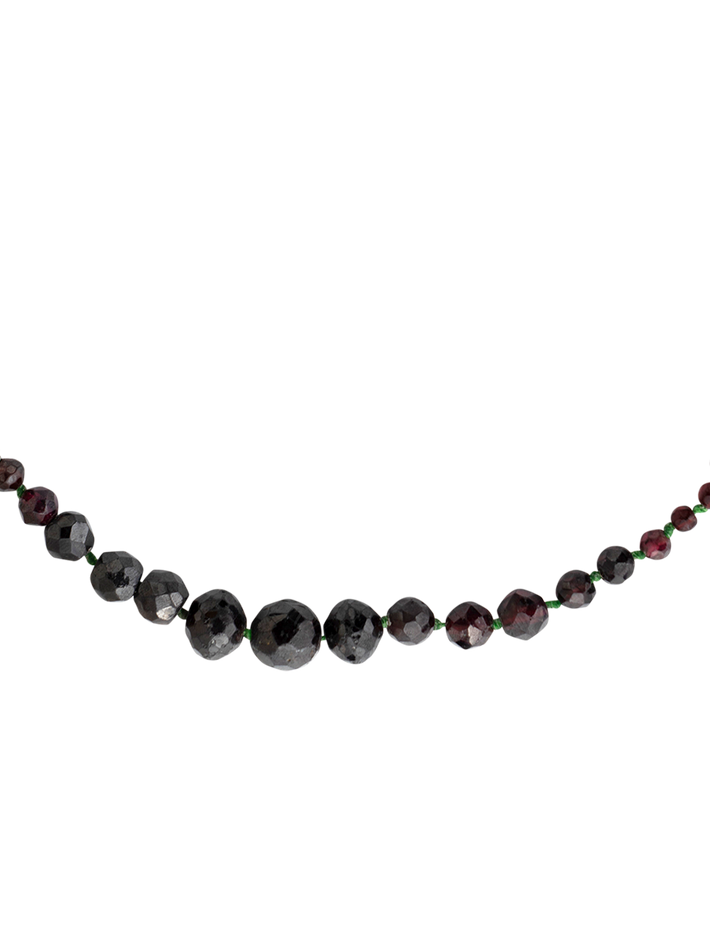 Garnet necklace