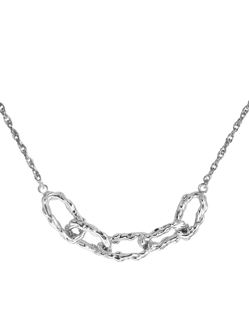 Melt chain link necklace photo