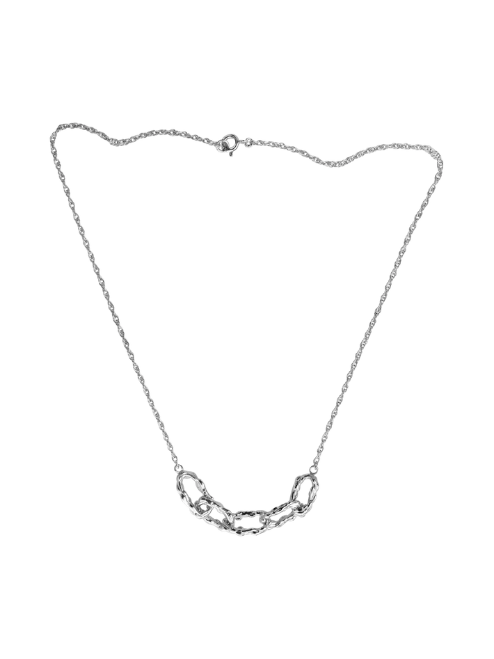 Melt chain link necklace