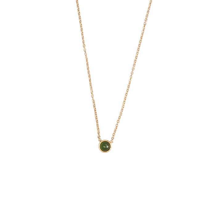 Baby Cab necklace jade