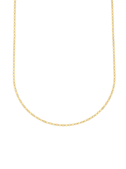 Flat oval disc chain photo