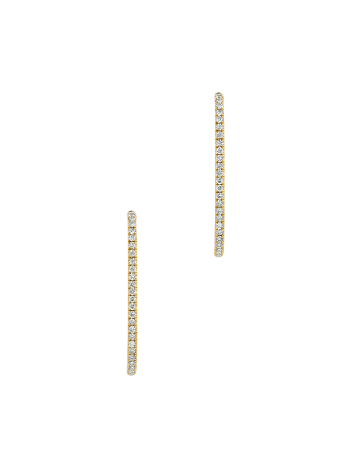 Pave medium link studs