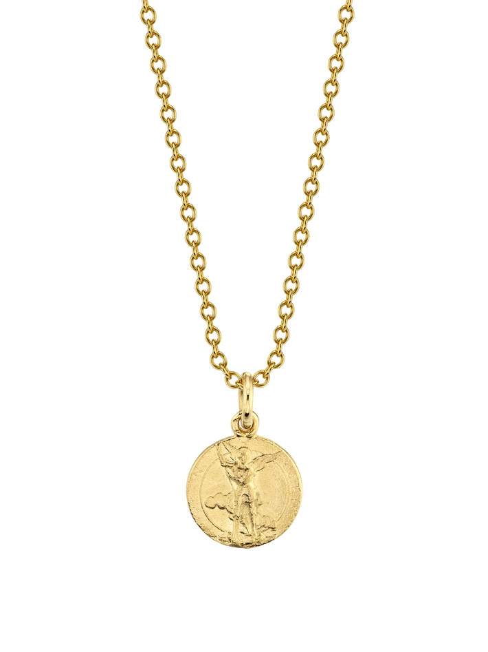 Guardian coin necklace