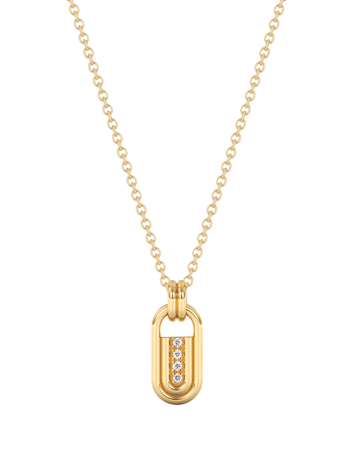 Marin pendant with chain