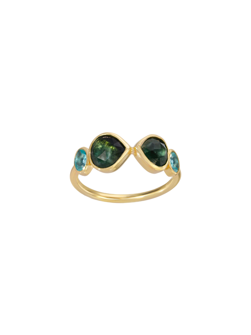 Tourmaline and Topaz Ring photo