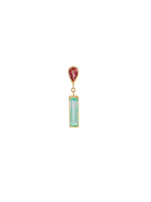 Little Gem Earring in Tourmaline photo