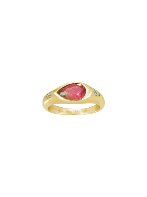 Shooting Star Tourmaline Ring photo