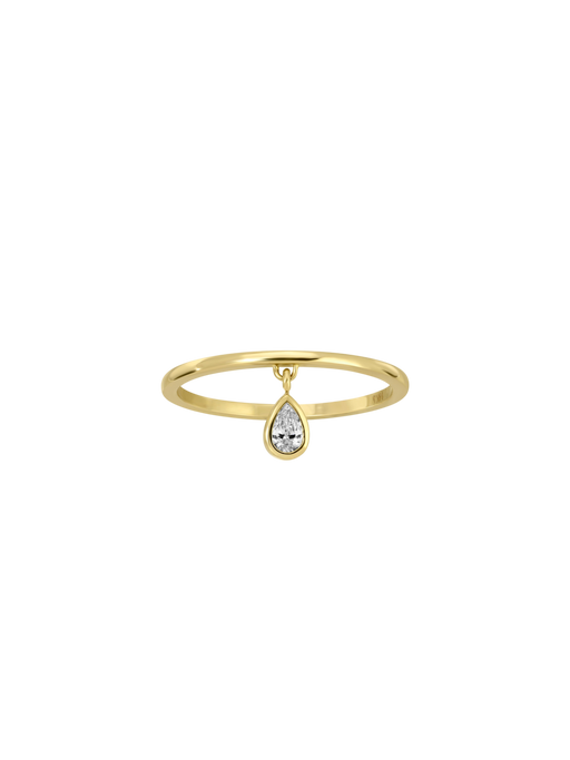 Diamond Dangle Ring photo