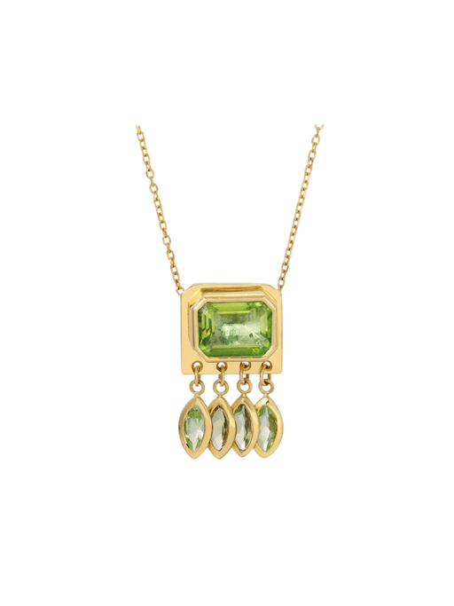 Lumen Necklace in Tourmaline photo