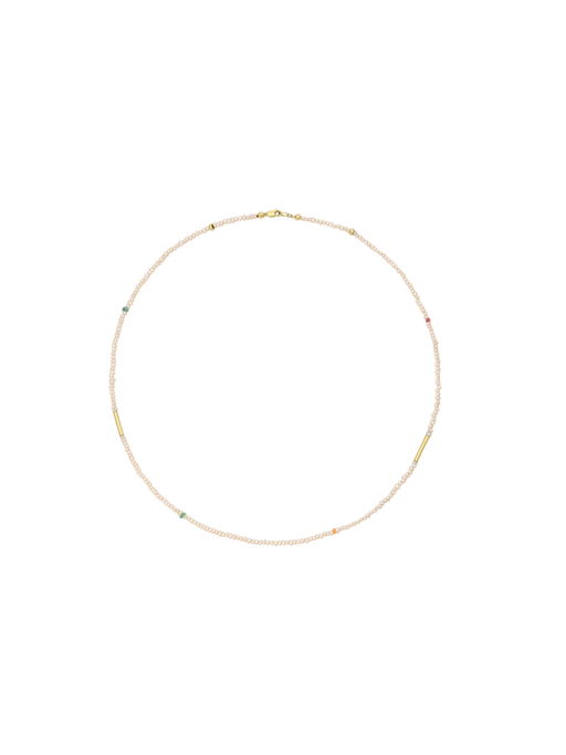 Tiny Pearl Necklace photo