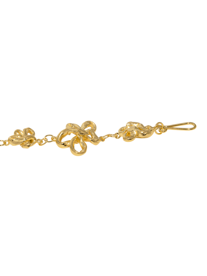 The past within the present - gold plated bracelet