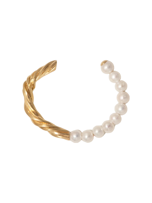 three pearl beaded bracelet