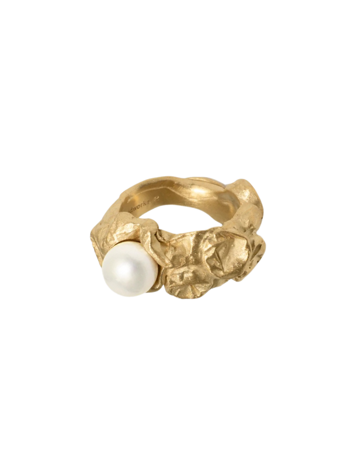 Bubble pearl ring