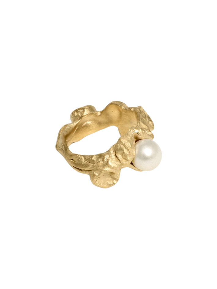 Bubble pearl ring