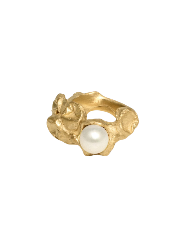 Bubble pearl ring