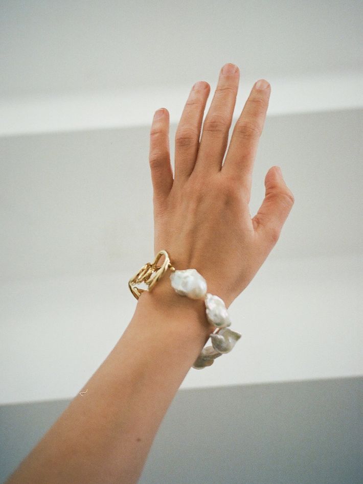 Who's in charge? pearl bracelet