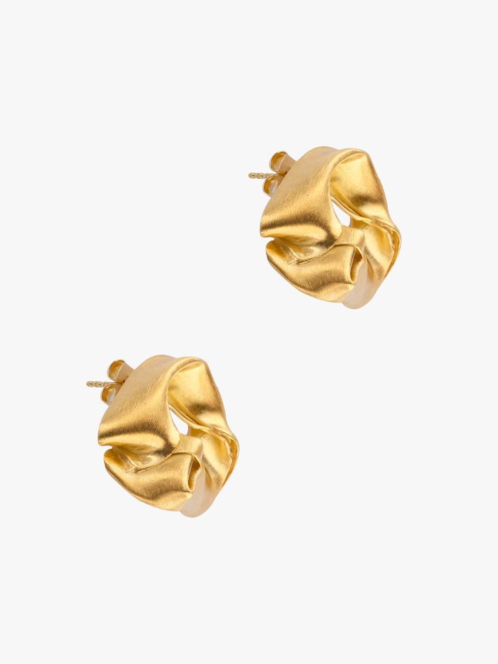 "Notsobig" scrunch earrings