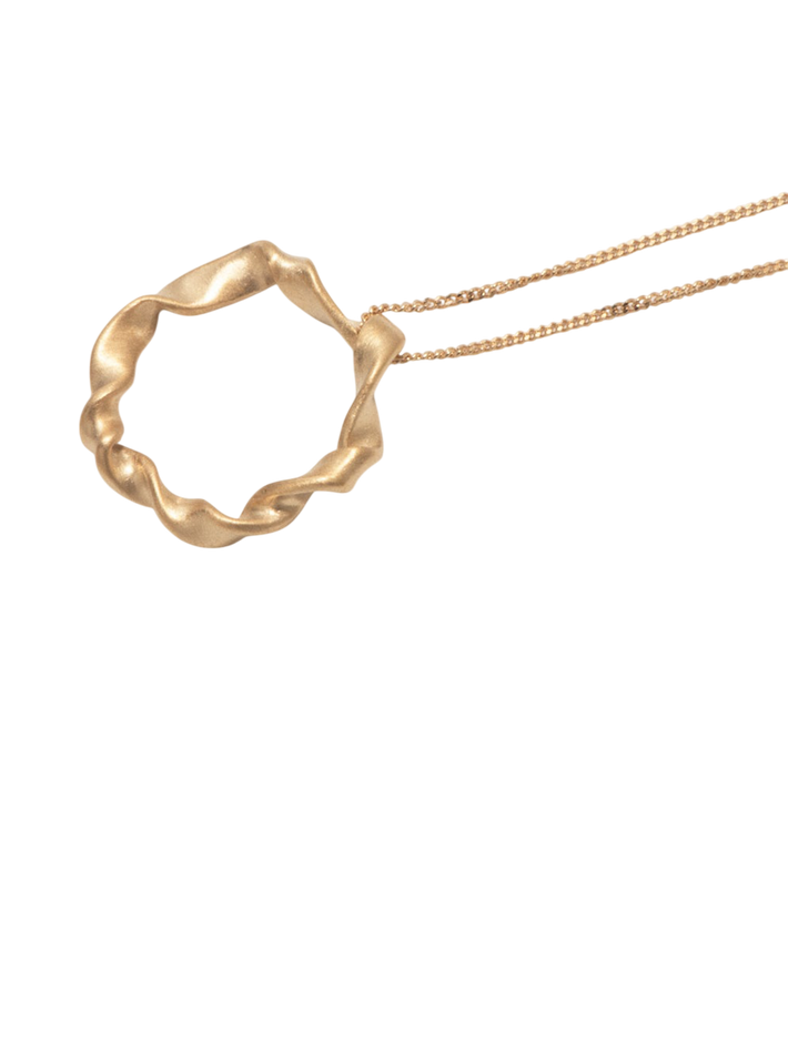 Flux-gold vermeil necklace