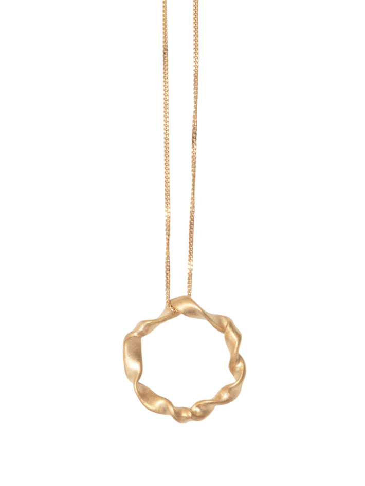 Flux-gold vermeil necklace